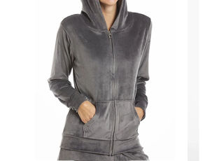 Ensemble de survêtement unisexe en velours uni avec logo personnalisé haut de gamme, sweat-shirts à capuche et pantalons à cordon de serrage, décontracté et léger - Product Image 5