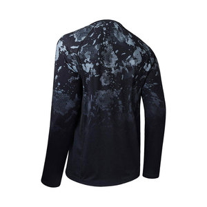 Camiseta de pesca para hombre de tela transpirable personalizada, 100% poliéster, al por mayor. - Product Image 2