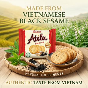 Offer Free Samples | Rich in Calcium & Fiber Crispy Sesame Crackers 150g Sweet <b>Biscuit</b> Snack ODM Factory Wholesales - Product Image 1