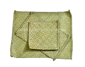 Natural Woven Seagrass Waterproof Durable Portable Travel Pet Mat Handwoven Animal <b>Bed</b> Chew Resistant Training <b>Pad</b> Custom Size - Product Image 2