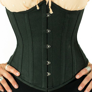 Corsé Clásico de Satén Tallas Grandes para Mujer, Faja Reductora de Cintura, Top Moldeador de Busto de Satén - Product Image 1