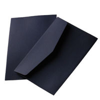 Enveloppes en papier grainé biodégradable, écologiques et recyclables pour invitations de mariage, format personnalisé, impression offset compatible B2B