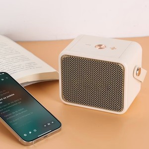 Haut-parleur sans fil portable rétro M19, mini enceinte portable avec <span class=keywords><strong>caisson</strong></span> de basses, son stéréo, pour la maison, l'ordinateur de bureau, la musique en extérieur - Product Image 5