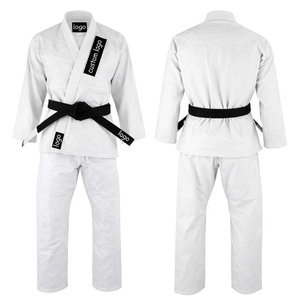 Kimono de BJJ al por Mayor RTS, Unisex, para Adultos, de Algodón, Corte Regular, Resistente, para Artes Marciales, con Logotipo Personalizado en la Parte Delantera, AS-JJ-302 - Product Image 2