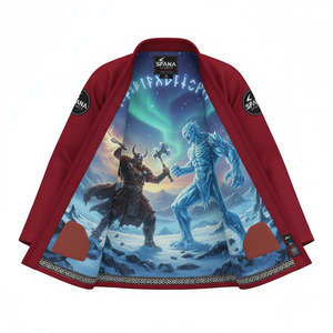 Kimono de Jiu-Jitsu Brésilien Professionnel (BJJ) en Tissu Perlé 100% Coton Durable et Écologique, Personnalisable pour Hommes et Femmes - Product Image 2