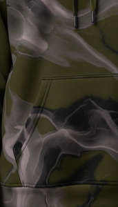 เสื้อฮู้ดดี้พรีเมียมไซส์ใหญ่พิเศษสำหรับทุกเพศ พิมพ์ลายแบบ Sublimation ทั่วตัว ออกแบบมาสำหรับแบรนด์แฟชั่นสตรีท - Product Image 6