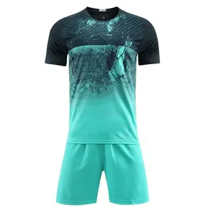 批发2022升华俱乐部足球服套装足球服新鲜材料设计你自己的热卖足球服