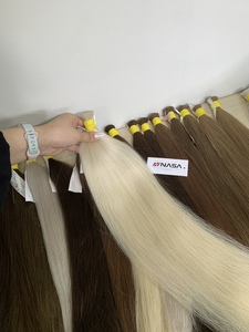 Cabello Humano Natural Virgen Vietnamita 100% Real de Alta Calidad, Rubio y Ombre, a Granel, Precio de Fábrica - Product Image 2