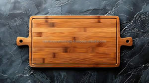 Amplio bloque de corte de madera maciza herramienta de cocina esencial para cada chef - Product Image 5