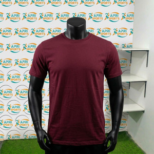 เสื้อยืดผู้ชายสีพื้นสไตล์ลำลอง ผ้าฝ้าย/โพลีเอสเตอร์ 100% เป็นมิตรกับสิ่งแวดล้อม แห้งเร็ว ระบายอากาศได้ดี เหมาะสำหรับฤดูร้อน - Product Image 2