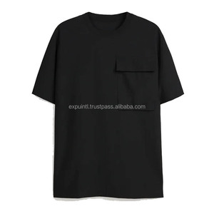 เสื้อยืดผู้ชาย 100% ผ้าฝ้าย ทรงโอเวอร์ไซส์ ไซส์ใหญ่ คุณภาพพรีเมียม แขนสั้น สไตล์ไฮสตรีท ระบายอากาศได้ดี เป็นมิตรกับสิ่งแวดล้อม น้ำหนัก 220 กรัม - Product Image 4