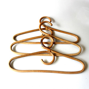 Cintres en rotin pour vêtements, prix de gros, accessoires de garde-robe pour magasins de vêtements - Product Image 2