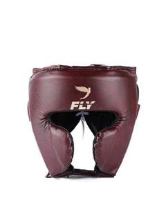 Nouveau protège-tête de boxe en cuir bleu et or de haute qualité avec fermeture auto-agrippante, équipement de protection pour arts martiaux et entraînement - Product Image 3