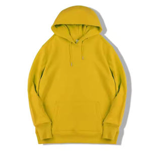 Hoodies d'hiver décontractés pour hommes, coupe régulière, personnalisables, en tissu respirant polyester/coton 350g, tricotés, vierges, collection 2025 - Product Image 3