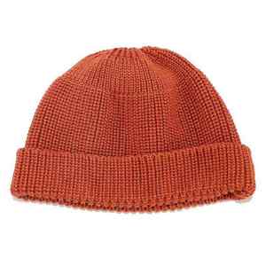 Unisex Solid Color Jacquard Knit Breathable <b>Waterproof</b> <b>Beanie</b> Hat 100% Acrylic Winter Warm Cuffed Casual for Adults 48-50cm - Product Image 4