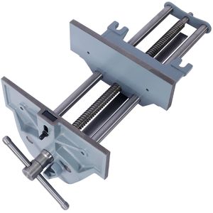 Morsa da Falegnameria ad Azione Rapida con Larghezza della Gola di 10,5 Pollici, Morsa da Banco in Ghisa Resistente con Leva a Sgancio Rapido per Regolazioni Veloci - Product Image 4