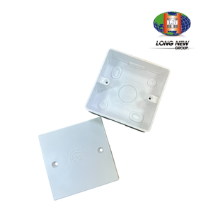 กล่องสวิตช์ไฟฟ้าแบบหนาพิเศษ LONGNEW ผลิตจากวัสดุ ABS/PC/PP สำหรับงานเดินสายไฟภายนอกอาคารและงานติดตั้งในท่อ - Product Image 1