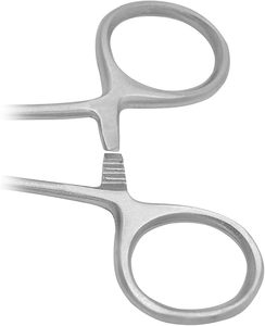 Premium CE Certified Surgical Forceps Kit 7" 9.50" <b>Sponge</b> Clamps (Straight/Curved/Serrated/Smooth) Stainless Steel Hospital Use - Product Image 5