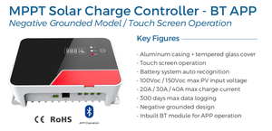 Suna Sargo-Regilo Helios MPPT Lumiax 12V 24V 10A-40A Maksimuma Sarga Aktuala Regimo Por <span class=keywords><strong>Uzo</strong></span> De RV - Product Image 6