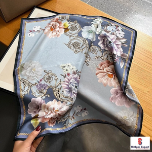 Custom Logo Printed Satin Scarf Wholesale OEM ODM Fashion Service Provider Nigeria Ghana Kenya Congo Senegal Tanzania Private - Product Image 5