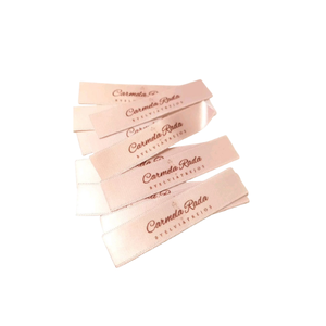 Étiquettes tissées personnalisées avec logo - Étiquettes privées sur mesure pour accessoires, vente en gros disponible - Product Image 4