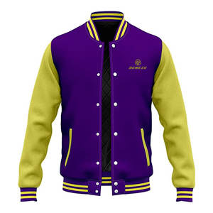 Veste d'hiver pour homme fabriquée en usine, vêtements chauds de bonne qualité, vestes Letterman pour adultes - Product Image 1