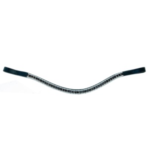 Cabezada de cuero genuino para caballo occidental con frontal ajustable para equitación - Product Image 2