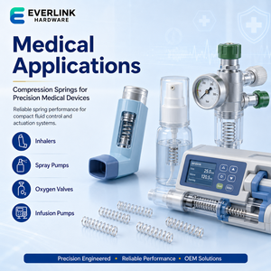 Ressorts de compression médicaux personnalisés avec une approvisionnement OEM stable et traçable pour les systèmes de pompes à perfusion et à seringue - Product Image 4