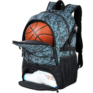 Mochila de Baloncesto Personalizada, Bolsa de Entrenamiento Deportiva con Compartimento para Balón y Zapatos, OEM ODM - Product Image 1
