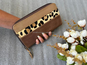 กระเป๋าคลัทช์หนังขนสัตว์พิมพ์ลายสัตว์สำหรับผู้หญิงกระเป๋าคลัทช์สีรุ้งแบบอเนกประสงค์กระเป๋าใส่บัตรเอทีเอ็มแบบทันสมัย - Product Image 2