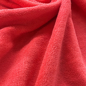 Tissu éponge de qualité supérieure, personnalisé, doux et lourd, 280 g/m², polyester coton TC 70/30, en vente, faible MOQ - Product Image 2
