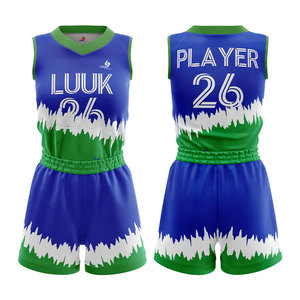 Ensemble de maillots de basket-ball personnalisés pour femmes avec shorts assortis, couleurs, logos, noms et numéros de joueurs personnalisés - Product Image 6