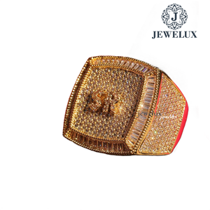 Anillo de Lujo Chapado en Oro de 18K con Corte Rosa, Certificado por IGI, al Mejor Precio, para Uso Unisex en Compromisos, Bodas y Fiestas, Disponible para Exportación - Product Image 4