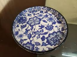 Bandeja de Servir de Madera con Estampado Floral y Recubrimiento de Esmalte, Tipo: Bandejas Decorativas, Artesanía en Resina - Product Image 4