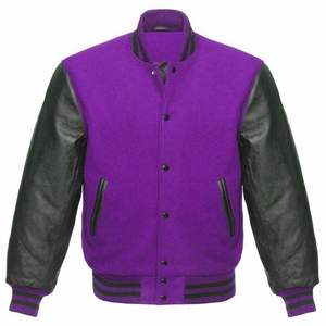 Chaqueta de Béisbol Personalizable al por Mayor para Hombre y Mujer, Estilo Letterman, Parches de Chenilla Bordados, Impermeable, 100% Lana - Product Image 6