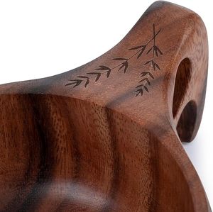Taza Kuksa Hecha a Mano, Precio Económico, Taza Nórdica de Madera para Café, Té, Uso Diario y al Aire Libre por M/S SHAAD HANDICRAFTS - Product Image 3