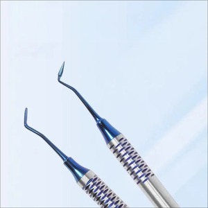 Juego de 7 piezas de curetas dentales manuales de acero inoxidable Gracey para periodoncia, raspadores subgingivales para cirugía dental - Product Image 6