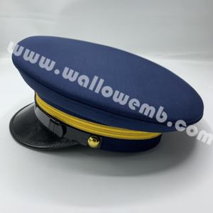 Gorra de Alta Calidad Personalizable para Oficiales de Seguridad en Dubái, Gorra con Visera para Guardias - Product Image 3