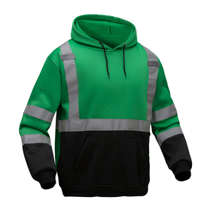 Chaleco Impermeable con Capucha para Trabajadores al Aire Libre, Alta Visibilidad, Reflectante, Ligero, para Verano - Product Image 4