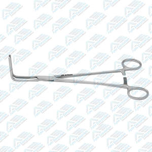 Pinza bronquial, longitud total 223 mm, longitud efectiva de la mandíbula 57 mm, instrumento médico Debakey, 1 x 2 dientes Lees - Product Image 5