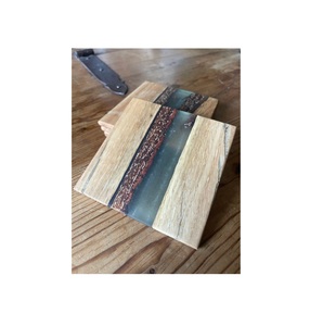 Customized <b>Epoxy</b> <b>Resin</b> & Wood Coasters Factory Price Tea Cup Coaster Affordable Coaster Tableware Hotel Home Decorate Coaster - Product Image 3