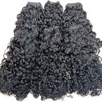 Extensions de cheveux humains Remy vietnamiens, bouclés romantiques, 100 % non traités, cuticules alignées, pour tissage capillaire