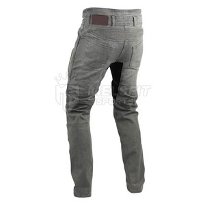 Jeans pour hommes de qualité supérieure, 100% coton, légers, décontractés, coupe slim droite, logo personnalisé, prix d'usine, vente en gros disponible - Product Image 6