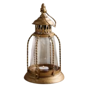 Wholesale Modern Bronze Finish Metal And Glass Hanging Candle <b>Lantern</b> Square Base Holder <b>Hurricane</b> Lamp For Indoor Outdoor Home - Product Image 2