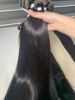 Extensions de cheveux vierges vietnamiens lisses à bandes adhésives, spéciales NASA, teintes, super double drawn, couleurs plus claires, 100g, vente en gros 55 60 65