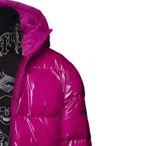 Men's Hooded Quilted Jacket Waterproof Windproof <b>Camouflage</b> Pattern 100% Polyester Thick Winter Outdoor Coat OEM Service - Product Image 2
