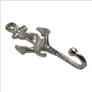Home Decor Wall <b>Hooks</b> Silver Shiny Finishing Design Best <b>for</b> Living Room Wall Decor & Home Decor Hanger - Product Image 1