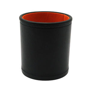High Quality Leather & PU Leather Dice <b>Cup</b> with Eco-Friendly Durable Customizable Color & Size Noise-Reducing Leather Dice <b>Cup</b> - Product Image 2