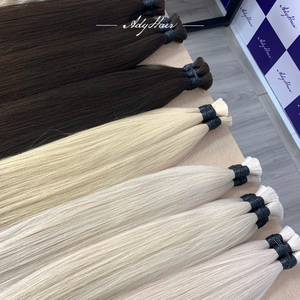 Extensiones de Cabello Humano Virgen Natural Vietnamita Negro Rizado Premium 2026, Cabello a Granel para Trenzas Francesas, Personalizadas - Product Image 2