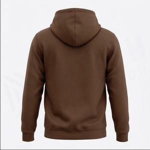 North Approach <b>Men's</b> Hooded Sweatshirt Brown Cotton Fleece Casual Regular Fit Autumn Wear - Product Image 2